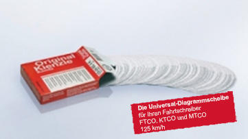 Original Kienzle Diagrammscheiben 125-24 EC4K